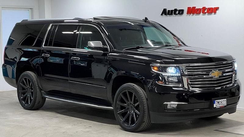 Svart Begagnad 2019 Chevrolet Suburban SUV | 599 900 kr - Bild 1/3