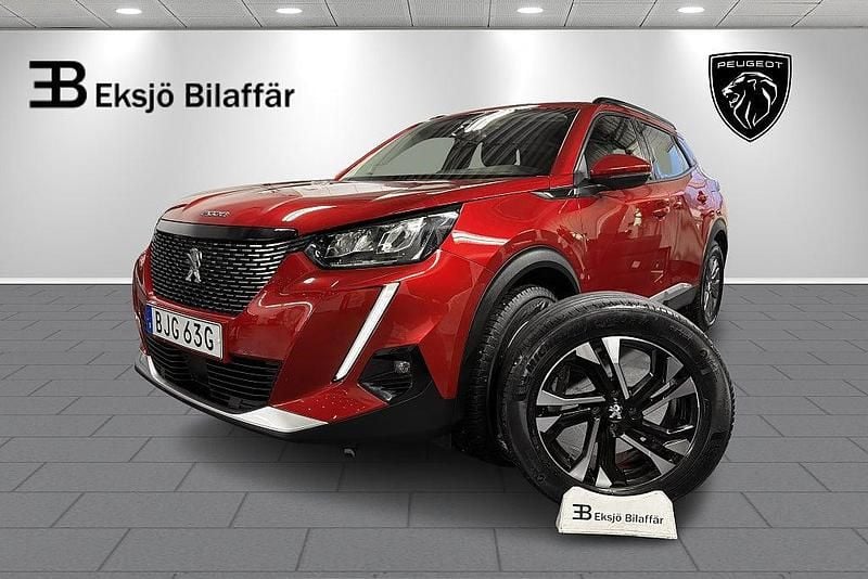 Rödmetallic Begagnad 2019 Peugeot 2008 Allure SUV | 179 500 kr (Marknadspris) - Bild 1/4