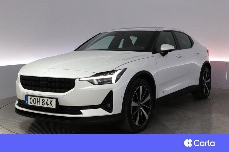 Vit Begagnad 2022 Polestar 2 Pilot Sedan | 377 900 kr (Marknadspris) - Bild 1/4