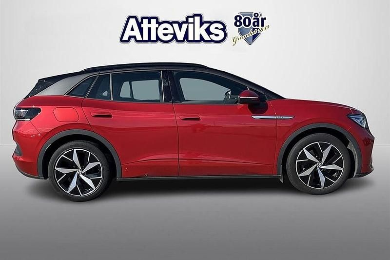 Begagnad VW ID.4 GTX 250 kW (340 HK) 2022 Mörkröd SUV