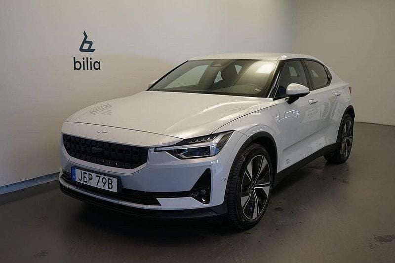 Silver Begagnad 2023 Polestar 2 Long Range Single Motor Sedan | 349 500 kr (Marknadspris) - Bild 1/3