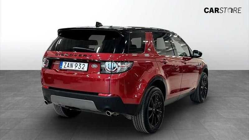 Begagnad Land Rover Discovery Sport Black Edition 180 HK (132 kW) 2018 Röd SUV