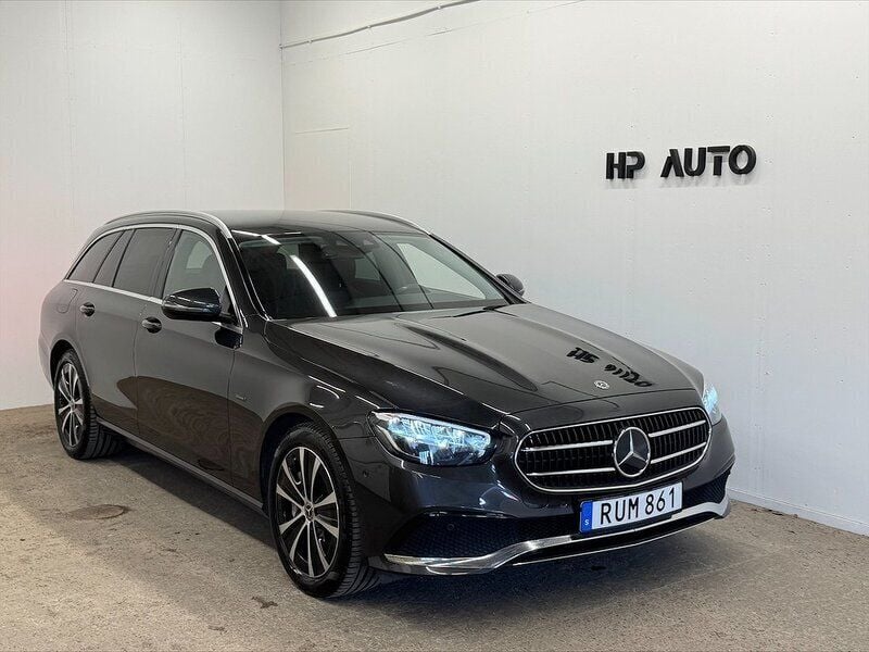 Grå Begagnad 2021 Mercedes E300 Avantgarde Kombi | 304 900 kr (Superpris) - Bild 1/4