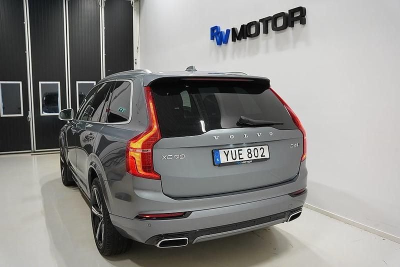 Begagnad Volvo XC90 R-Design 190 HK (139 kW) 2017 Grå SUV