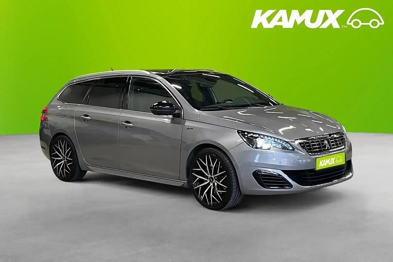 Silver/grå Begagnad 2016 Peugeot 308 GT Kombi | 109 800 kr (Marknadspris) - Bild 1/4