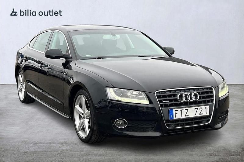 Begagnad Audi A5 Sportback Comfort 211 HK (155 kW) 2011 Svart Halvkombi