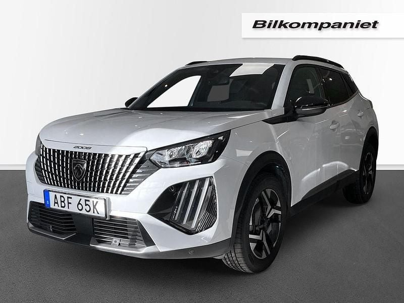 Vit Begagnad 2024 Peugeot 2008 SUV | 219 500 kr (Bra pris) - Bild 1/4