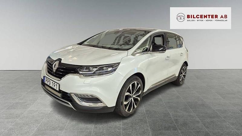Vit Begagnad 2015 Renault Espace Minibuss | 119 900 kr (Marknadspris) - Bild 1/4