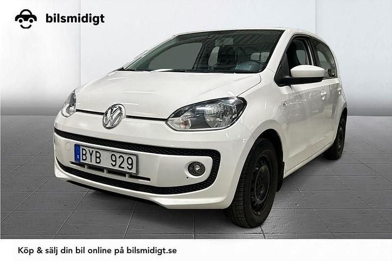Vit Begagnad 2013 VW up! Sound Halvkombi | 49 800 kr (Marknadspris) - Bild 1/3