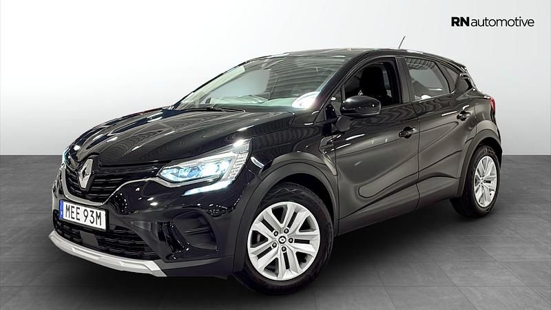 Svart Begagnad 2021 Renault Captur Zen SUV | 158 900 kr (Marknadspris) - Bild 1/4