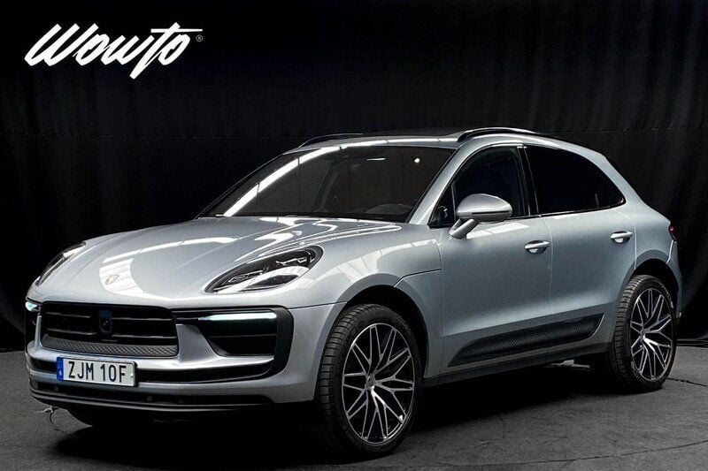 Silver Begagnad 2022 Porsche Macan SUV | 709 800 kr (Marknadspris) - Bild 1/3