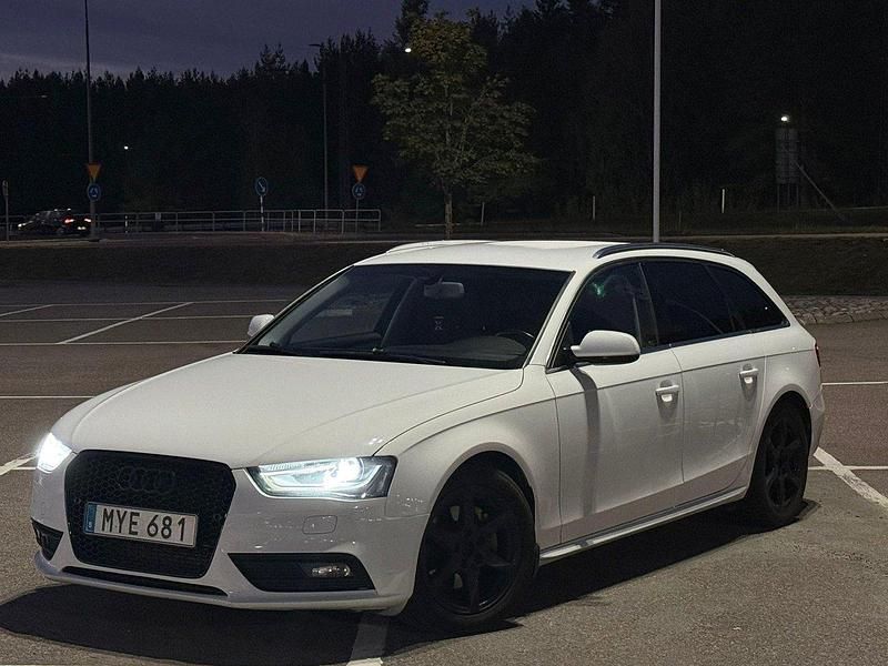 Vit Begagnad 2013 Audi A4 Kombi | 69 900 kr (Marknadspris) - Bild 1/4