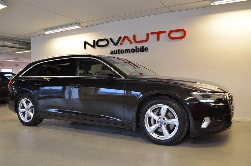 Mytsvart metallic Begagnad 2018 Audi A6 Proline Kombi | 289 000 kr (Bra pris) - Bild 1/4