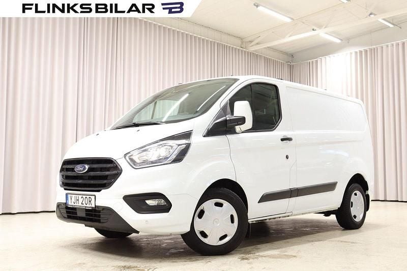 Vit Begagnad 2021 Ford Transit Custom Van | 209 900 kr (Marknadspris) - Bild 1/4