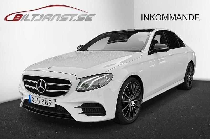 Vit Begagnad 2018 Mercedes E200 AMG line Sedan | 309 900 kr (Marknadspris) - Bild 1/4