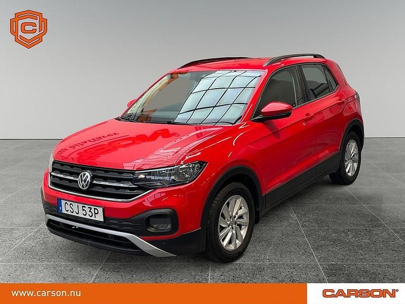 Begagnad VW T-Cross 95 HK (69 kW) 2019 Röd SUV