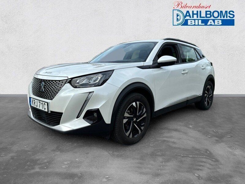 Vit Begagnad 2020 Peugeot e-2008 Allure SUV | 199 900 kr (Marknadspris) - Bild 1/4