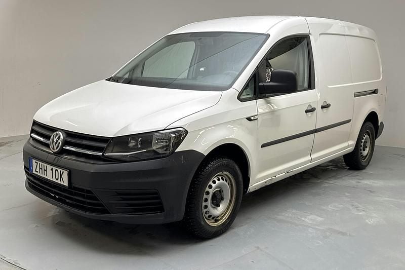 Begagnad VW Caddy Maxi 102 HK (75 kW) 2020 Vit Minibuss