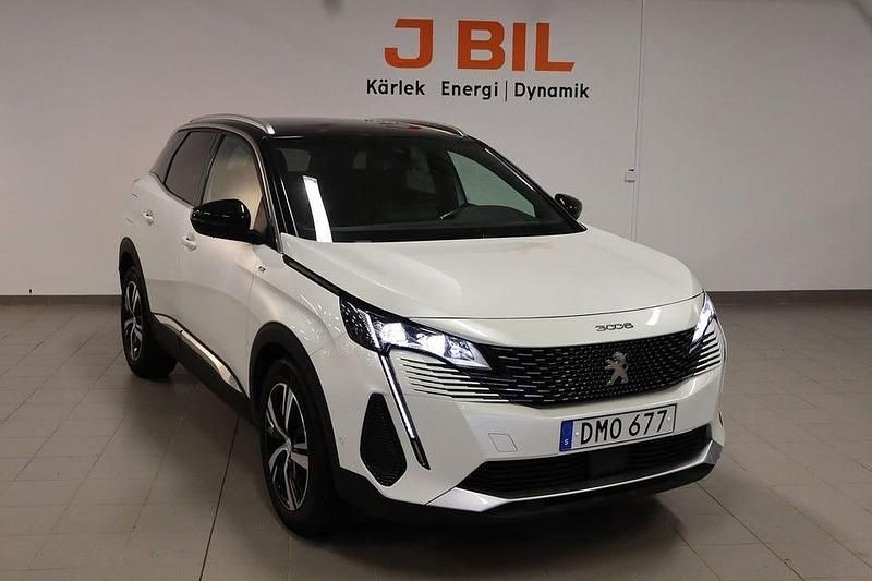 Vit Begagnad 2021 Peugeot 3008 GTi SUV | 239 900 kr (Marknadspris) - Bild 1/4