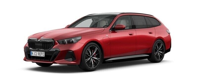 Röd (red) Begagnad 2025 BMW 530e Shadowline Kombi | 718 700 kr (Marknadspris) - Bild 1/4