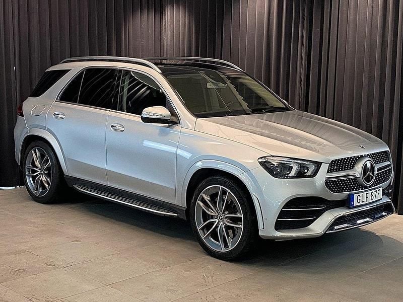 Silver Begagnad 2018 Mercedes GLE450 AMG SUV | 599 000 kr - Bild 1/4