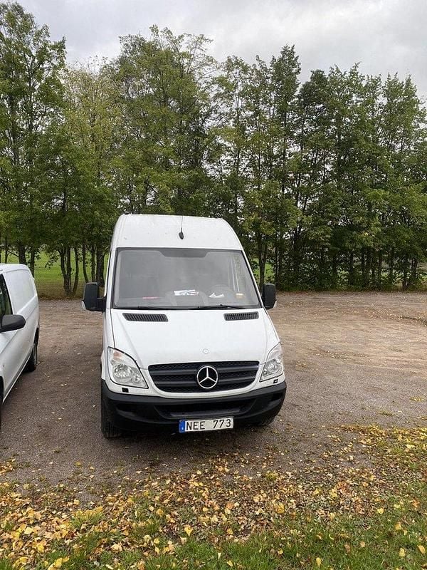 Vit Begagnad 2013 Mercedes Sprinter Van | 55 000 kr (Marknadspris) - Bild 1/4