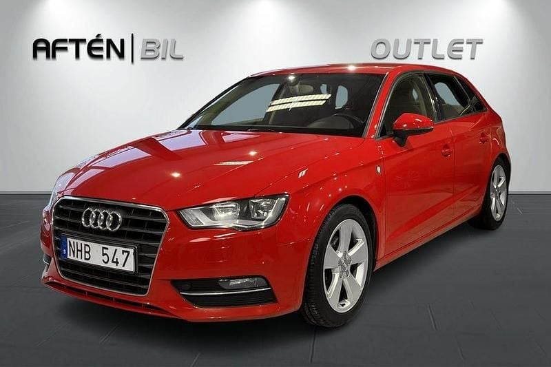 Röd Begagnad 2013 Audi A3 Halvkombi | 119 800 kr (Bra pris) - Bild 1/3