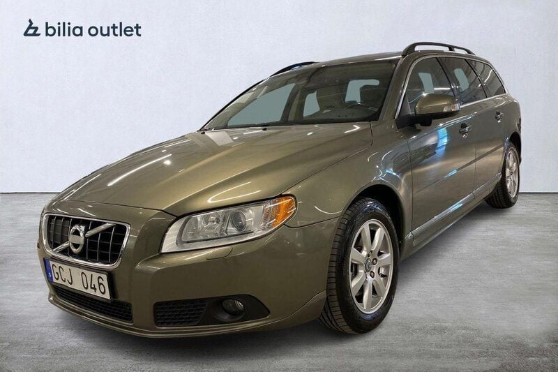 Grön Begagnad 2010 Volvo V70 Momentum Kombi | 79 900 kr (Bra pris) - Bild 1/4