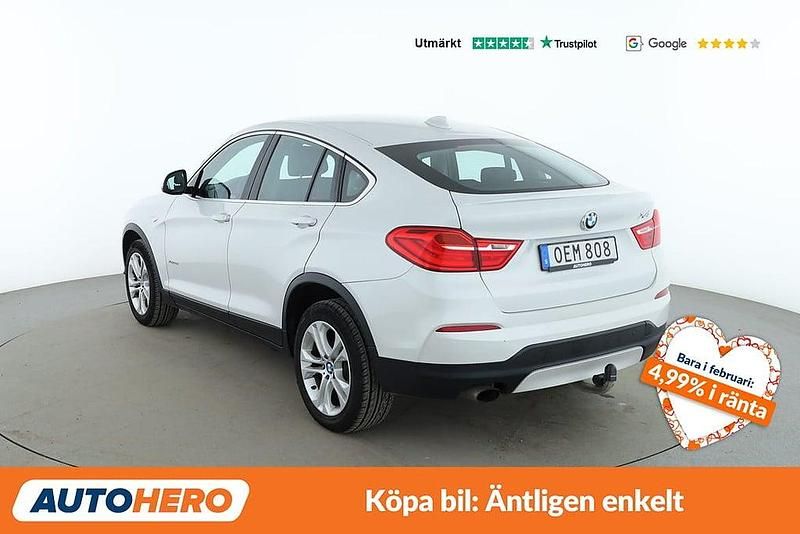 Begagnad BMW X4 190 HK (139 kW) 2016 Vit SUV