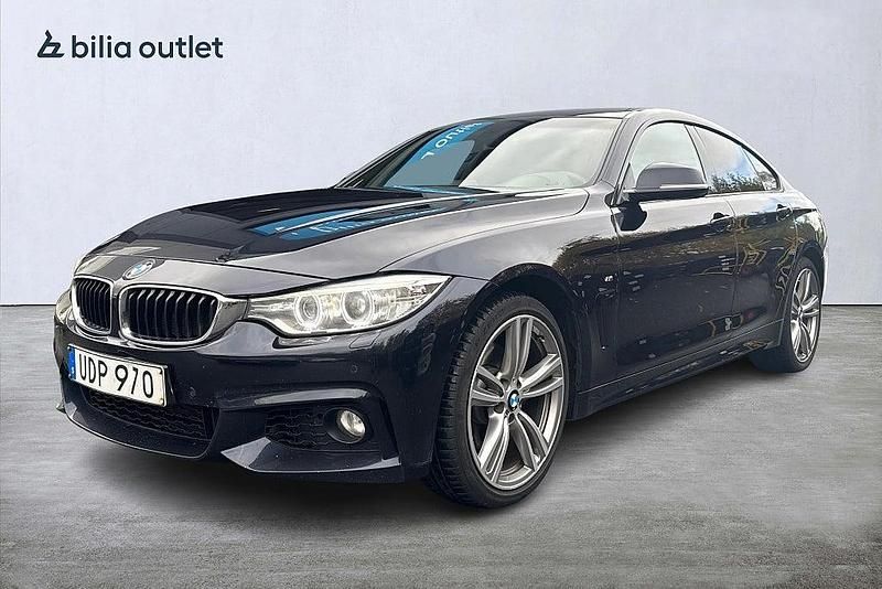 Svart Begagnad 2016 BMW 430 Gran Coupé M Sport Sportkupé | 249 900 kr (Marknadspris) - Bild 1/3