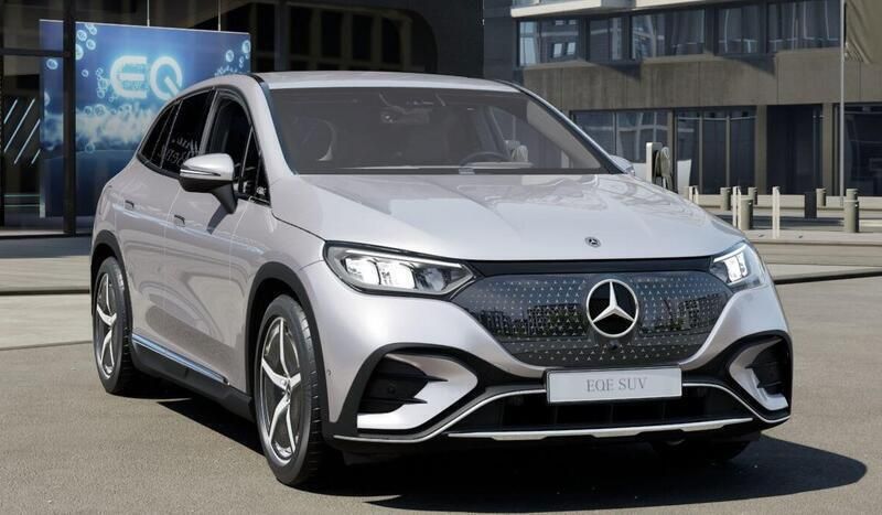 Silver Ny 2025 Mercedes EQE350 Premium SUV | 819 000 kr - Bild 1/4