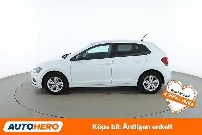 Begagnad VW Polo 95 HK (69 kW) 2020 Vit Halvkombi