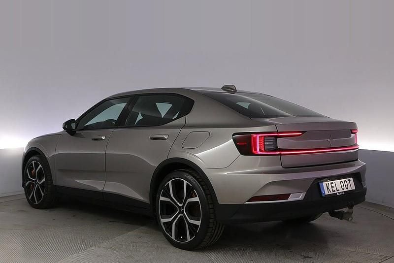 Begagnad Polestar 2 Performance 350 kW (476 HK) 2021 Grå Halvkombi