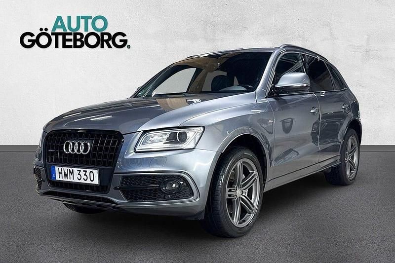 Grå Begagnad 2015 Audi Q5 Design SUV | 154 500 kr (Marknadspris) - Bild 1/3