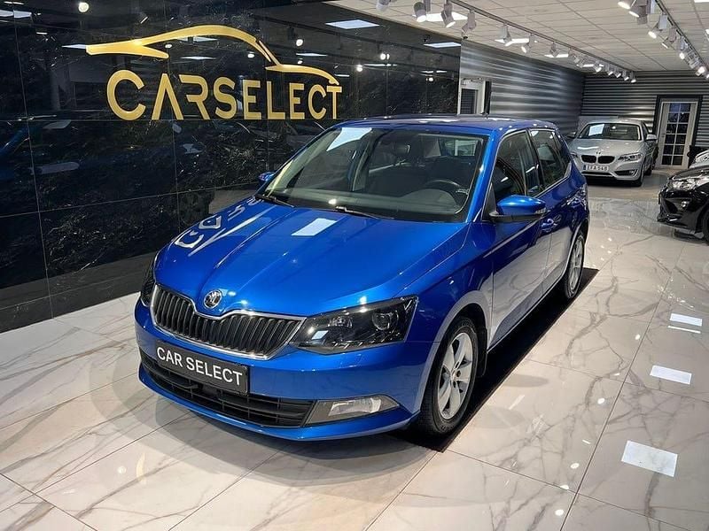 Blå Begagnad 2018 Skoda Fabia Style Halvkombi | 99 800 kr (Bra pris) - Bild 1/4