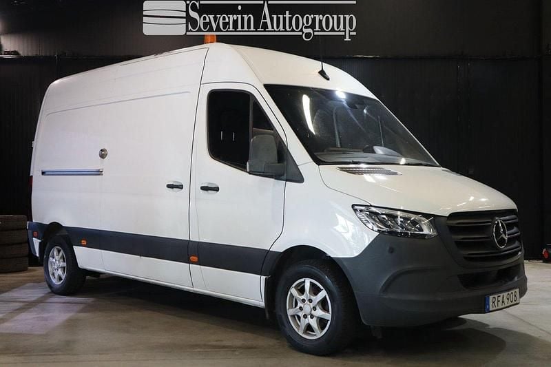 Vit Begagnad 2019 Mercedes Sprinter Van | 169 000 kr (Marknadspris) - Bild 1/4