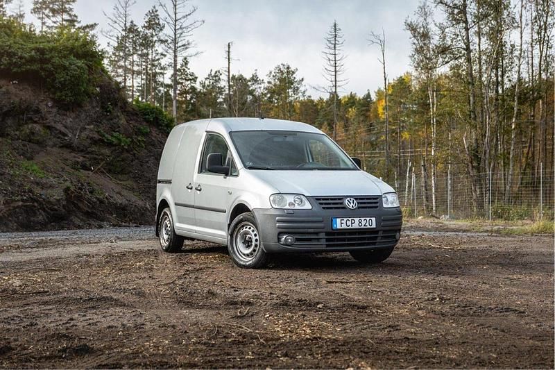 Silver Begagnad 2007 VW Caddy Minibuss | 45 000 kr (Marknadspris) - Bild 1/4