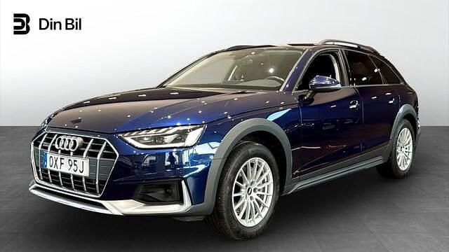Navarrablå metallic Begagnad 2021 Audi A4 Allroad Proline Kombi | 334 000 kr (Lite dyr) - Bild 1/4