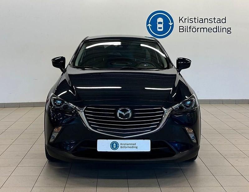 Begagnad Mazda CX-3 Optimum 150 HK (110 kW) 2016 Blå SUV