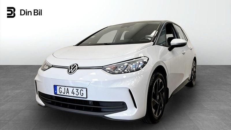 Vit Begagnad 2023 VW ID.3 Pro Halvkombi | 359 800 kr (Marknadspris) - Bild 1/4