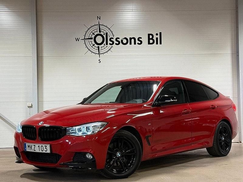 Röd Begagnad 2014 BMW 330 Gran Turismo M Sport Halvkombi | 229 900 kr (Marknadspris) - Bild 1/4
