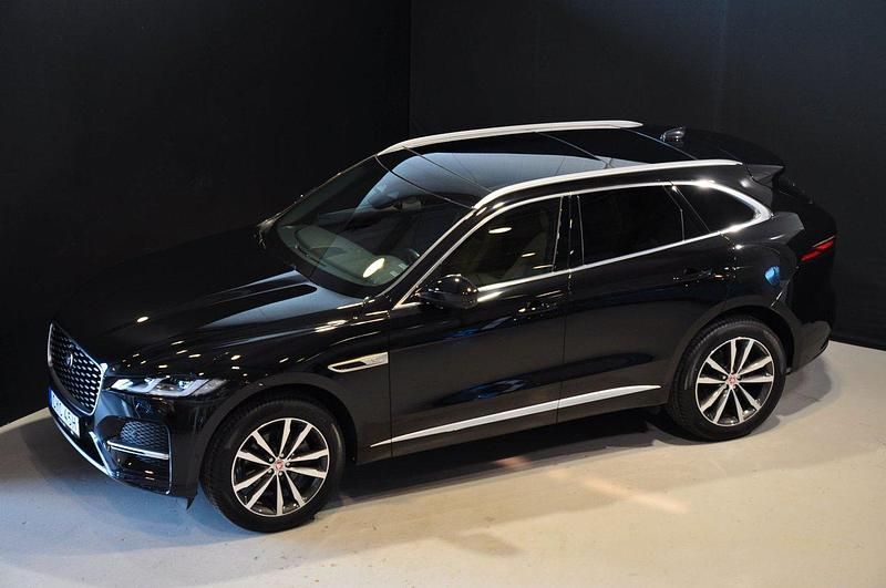 Svart Begagnad 2021 Jaguar F-Pace SUV | 449 000 kr - Bild 1/4