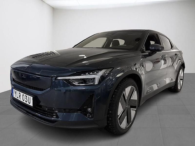 Mörkblå Begagnad 2025 Polestar 2 Plus Halvkombi | 559 800 kr - Bild 1/4