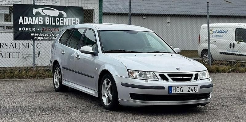 Grå Begagnad 2006 Saab 9-3 Linear Kombi | 24 800 kr (Marknadspris) - Bild 1/4