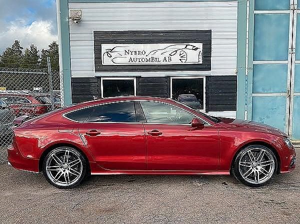 Begagnad Audi S7 Sportback 556 HK (408 kW) 2012 Röd Halvkombi