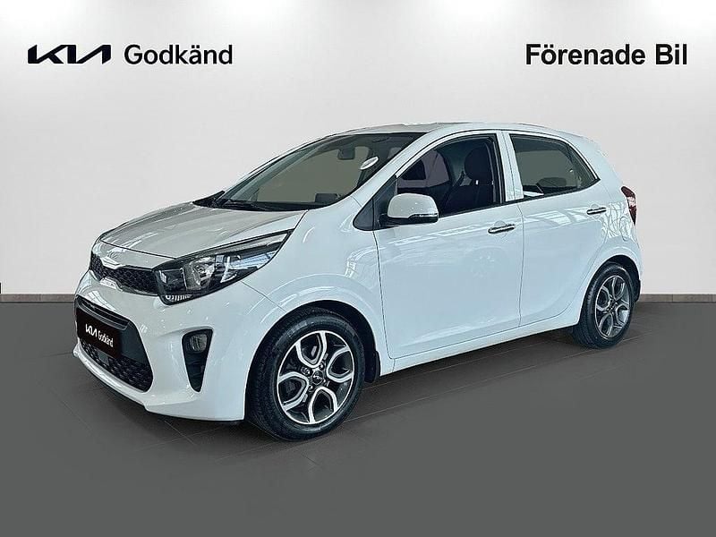 Vit Begagnad 2022 Kia Picanto Advance Halvkombi | 139 000 kr (Marknadspris) - Bild 1/4