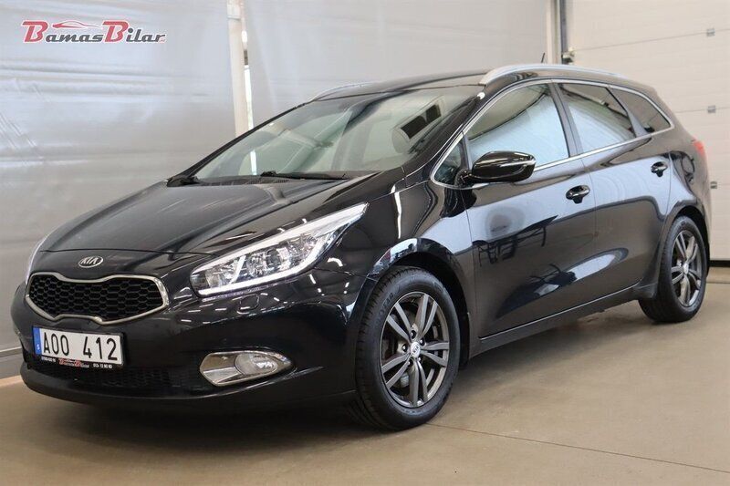 Svart Begagnad 2014 Kia Ceed Sportswagon Comfort Kombi | 89 900 kr (Marknadspris) - Bild 1/4