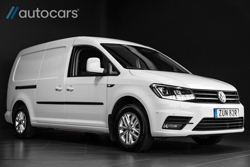 Vit Begagnad 2020 VW Caddy Maxi SE Minibuss | 298 750 kr (Dyr) - Bild 1/4