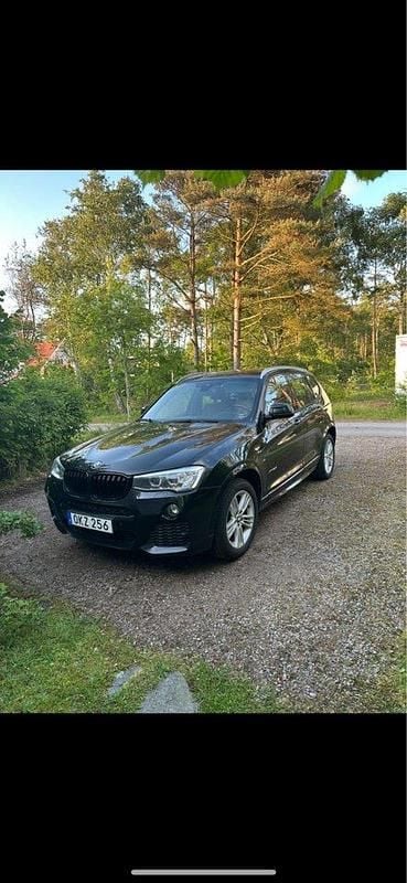 Svart Begagnad 2017 BMW X3 M Sport SUV | 190 000 kr (Lite dyr) - Bild 1/4