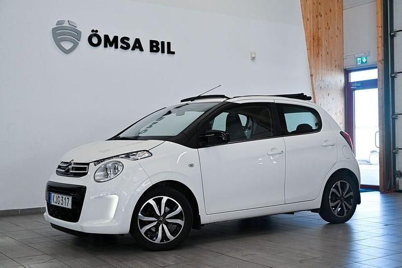 Vit Begagnad 2015 Citroën C1 Halvkombi | 82 800 kr (Lite dyr) - Bild 1/4